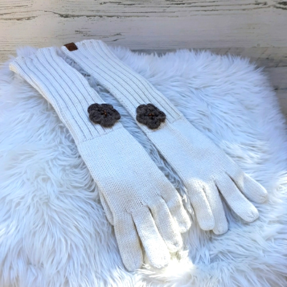 NWOT FOSSIL KNIT GLOVES - Picture 5 of 6